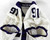 Texas Christian TCU Horned Frogs #91 Game Used White Jersey Football NP Rem 7
