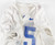 2016-19 Boise State Broncos #55 Game Used White Practice Jersey XXL 353