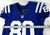 2016 Indianapolis Colts Mike McFarland #80 Game Issued P Used Blue Jersey 44 510