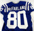 2016 Indianapolis Colts Mike McFarland #80 Game Issued P Used Blue Jersey 44 510