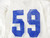2016-19 Boise State Broncos #59 Game Used White Practice Jersey 3XL 352