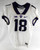 Texas Christian TCU Horned Frogs #18 Game Used White Jersey Football NP Rem 0