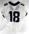 Texas Christian TCU Horned Frogs #18 Game Used White Jersey Football NP Rem 0