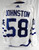 2019-20 Toronto Maple Leafs Ryan Johnston #58 Game Used White Jersey 56 673