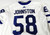 2019-20 Toronto Maple Leafs Ryan Johnston #58 Game Used White Jersey 56 673