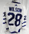 2018-19 Toronto Maple Leafs Wilson #28 Game Used White Jersey 58 681