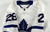 2018-19 Toronto Maple Leafs Wilson #28 Game Used White Jersey 58 681