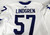 2019-20 Toronto Maple Leafs Jesper Lindgren #57 Game Used White Jersey 56 668