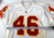 2001 Kansas City Chiefs Carter #46 Game Issued White Jersey 42 329