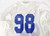 2016-19 Boise State Broncos #98 Game Used White Practice Jersey XL 357