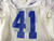 2016-19 Boise State Broncos #41 Game Used White Practice Jersey L 403