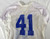 2016-19 Boise State Broncos #41 Game Used White Practice Jersey L 403