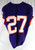 2017-22 Clemson Tigers #27 Game Issued Pos Used Purple Jersey Football NP Rem 1