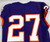 2017-22 Clemson Tigers #27 Game Issued Pos Used Purple Jersey Football NP Rem 1