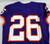2017-22 Clemson Tigers #26 Game Issued Purple Jersey Football NP Rem 42 789
