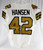 2018 New Orleans Saints Chase Hansen #42 Game Used White Jersey 10/02/22 6