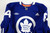 2019-20 Toronto Maple Leafs David Kampf #64 Game Used Blue Practice Jersey 58 04