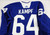 2019-20 Toronto Maple Leafs David Kampf #64 Game Used Blue Practice Jersey 58 04
