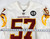 2020 Washington Commanders Nick Sundberg #57 Game Used White Jersey 49 Patch 8