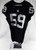 2020 Las Vegas Raiders Luke Masterson #59 Game Used Black Jersey 12/08/22 37