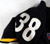 2000 Pittsburgh Steelers Jon Witman #38 Game Used Black Jersey 46 739