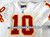1997 Kansas City Chiefs Pete Stoyanovich #10 Game Issued White Jersey 40 338