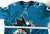2021-22 San Jose Sharks Nicolas Meloche #53 Game Used Teal Jersey 58 745