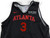 2024-25 Atlanta Hawks Caris Levert #3 Game Issued P Used Black Practice Jersey 3