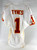 2001 Kansas City Chiefs Lawrence Tynes #1 Game Issued White Jersey 42 335