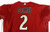 2007 Arizona Diamondbacks Rick Schu #2 Game Used Red Jersey 46 360