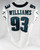2018 Philadelphia Eagles Milton Williams #93 Game Used White Jersey 46 DP71404