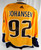 2018-19 Nashville Predators Ryan Johansen #92 Game Used Yellow Jersey A P 3/31 4