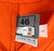 2017-22 Clemson Tigers #55 Game Issued Pos Used Orange Jersey Football NP Rem 3