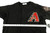 2009 Arizona Diamondbacks Doug Davis #49 Game Used Black Jersey 50 368