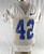 2016-19 Boise State Broncos #42 Game Used White Practice Jersey L 407