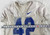 2016-19 Boise State Broncos #42 Game Used White Practice Jersey L 407