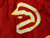 1986-87 Atlanta Hawks Mike McGee #40 Game Used Red Shorts 34 DP103961