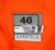 2016 Clemson Tigers #44 Game Issued Pos Used Orange Jersey Football NP Rem 46 54