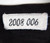 2008 Arizona Diamondbacks Jeff Motuzas #82 Game Used Black Jersey 10th Patch 2
