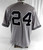 2022 New York Yankees #24 Game Issued Pos Used Grey Jersey 46 774