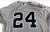 2022 New York Yankees #24 Game Issued Pos Used Grey Jersey 46 774