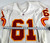 1999 Kansas City Chiefs Tim Grunhard #61 Game Issued White Jersey 48 661