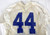 2016-19 Boise State Broncos #44 Game Used White Practice Jersey L 409