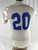 2016-19 Boise State Broncos #20 Game Used White Practice Jersey M 408