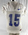 2016-19 Boise State Broncos #15 Game Used White Practice Jersey M 411