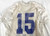 2016-19 Boise State Broncos #15 Game Used White Practice Jersey M 411