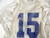 2016-19 Boise State Broncos #15 Game Used White Practice Jersey M 411