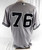 2022 New York Yankees #76 Game Issued Grey Jersey 44 795