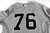 2022 New York Yankees #76 Game Issued Grey Jersey 44 795