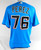 Miami Marlins Eury Perez #76 Game Issued Blue Jersey 46 163
